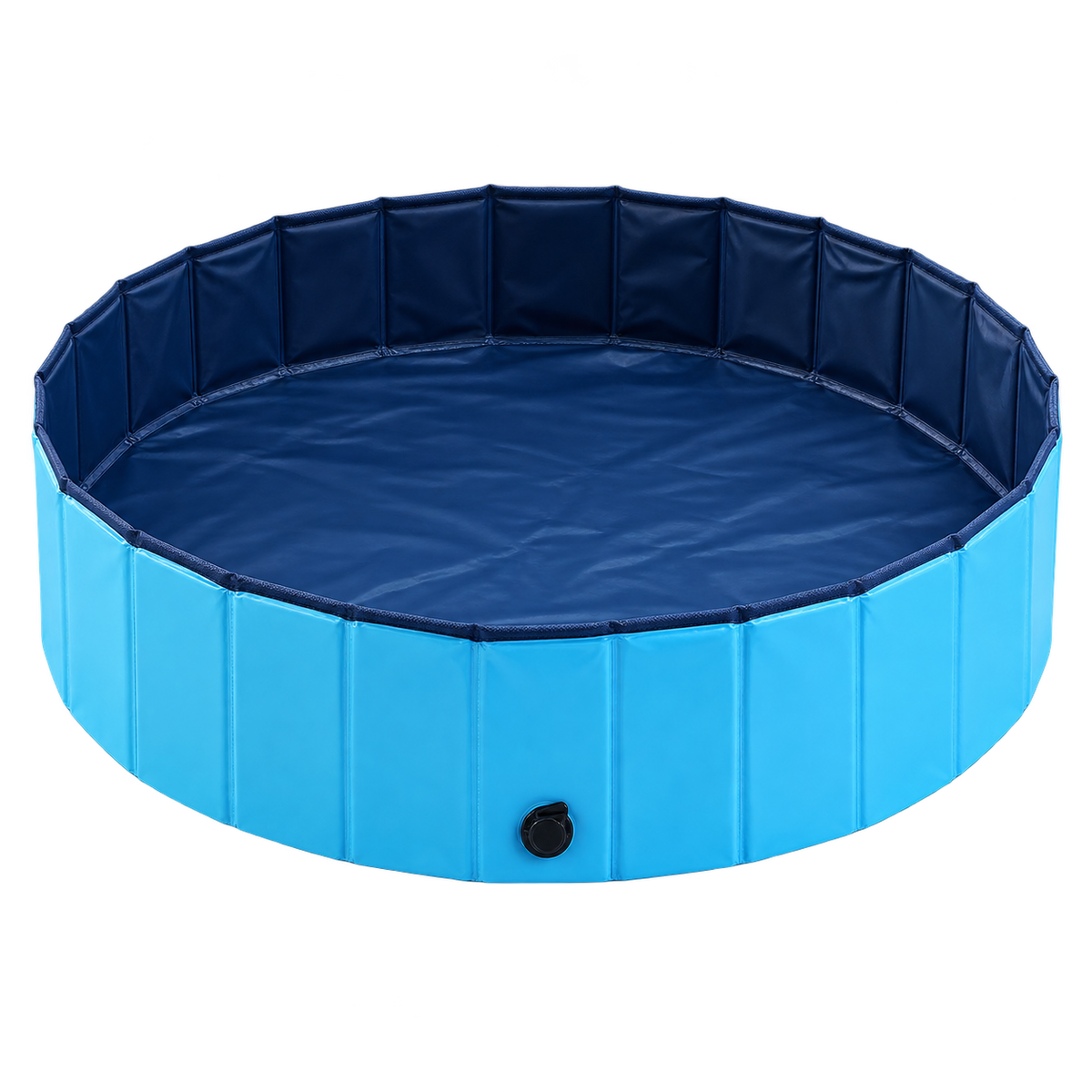 Foldable Outdoor Dog Swimming Pool — isolated product on a transparent background