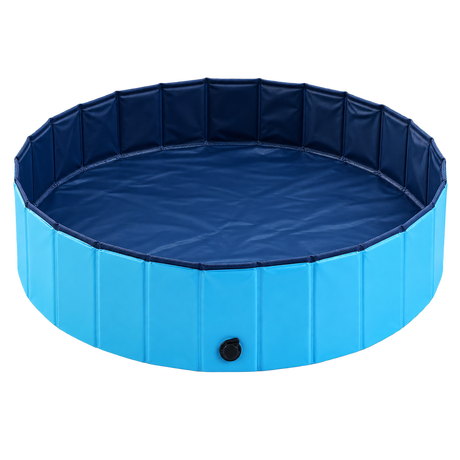 Foldable Outdoor Dog Swimming Pool — isolated product on a transparent background