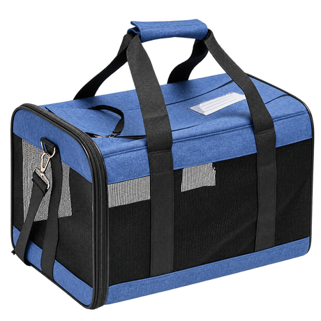 Foldable Pet Travel Carrier — isolated product on a transparent background