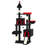 Gothic Coffin Cat Tower — isolated product on a transparent background