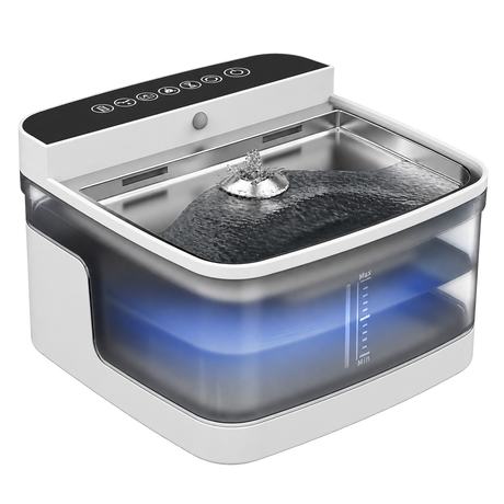 Gravity Pet Water Dispenser — isolated product on a transparent background