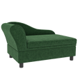 Green Storage Pet Sofa isolated on transparent background