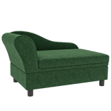 Green Storage Pet Sofa isolated on transparent background
