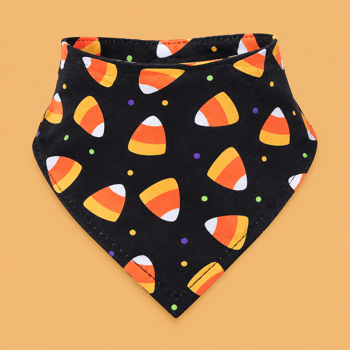 Halloween Pet Bandana — product on peach background