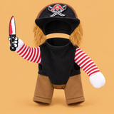 Pirate Pet Costume Set — product on peach background
