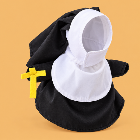 Nun Pet Costume — product on peach background
