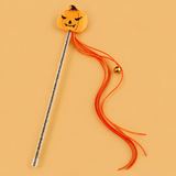 Halloween Cat Teaser Wand — product on peach background