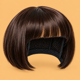 Bob-Style Pet Wig — product on peach background