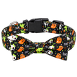 Halloween Cartoon Dog Collar — isolated product on a transparent background