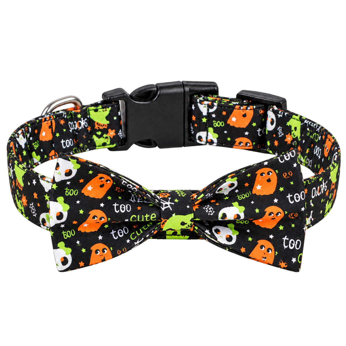 Halloween Cartoon Dog Collar — isolated product on a transparent background