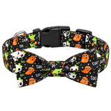 Halloween Cartoon Dog Collar — isolated product on a transparent background