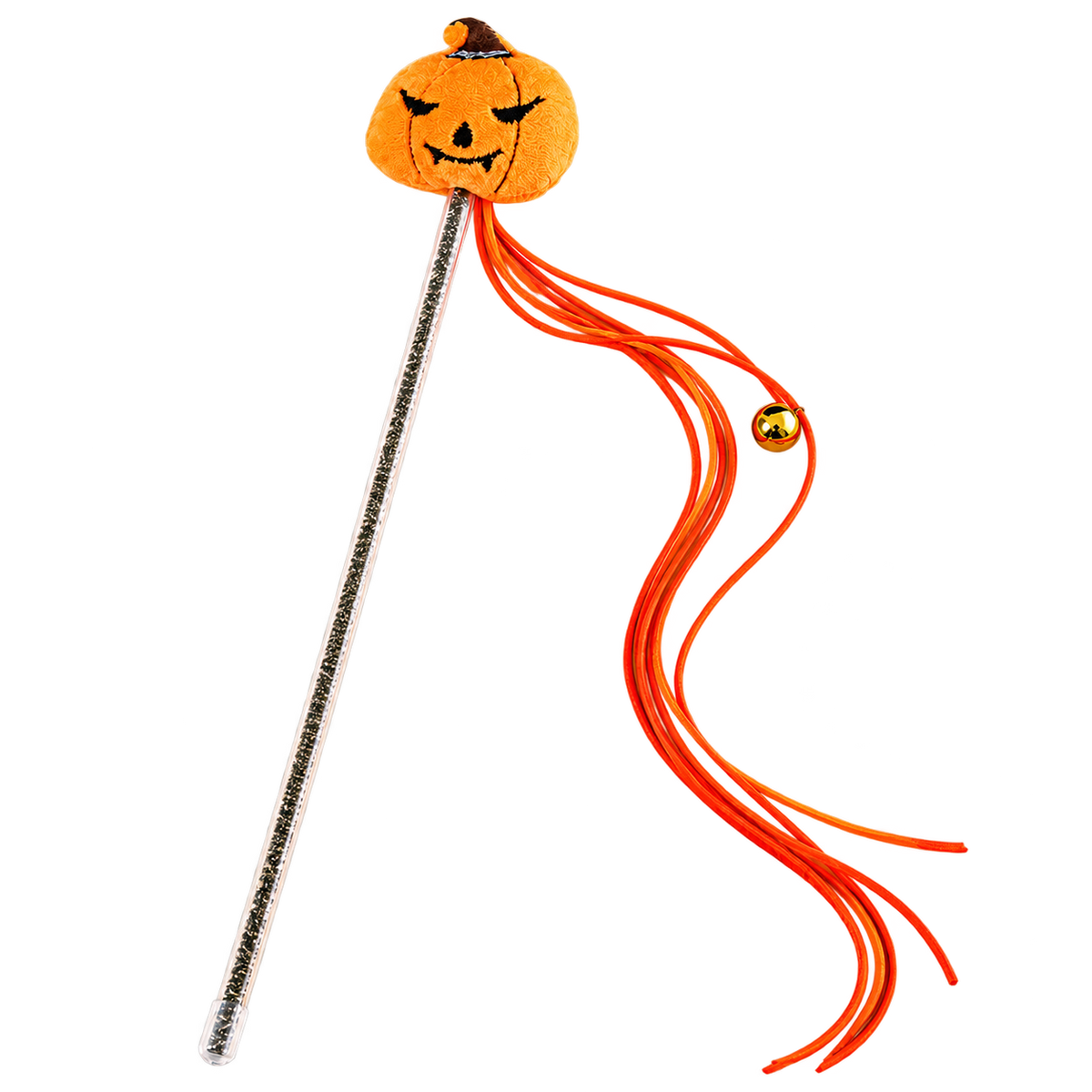 Halloween Cat Teaser Wand — isolated product on a transparent background