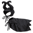 Halloween Pet Cape & Hat — isolated product on a transparent background