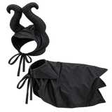 Halloween Pet Cape & Hat — isolated product on a transparent background