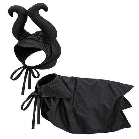 Halloween Pet Cape & Hat — isolated product on a transparent background