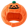 Halloween Pumpkin Hat for Dogs — isolated product on a transparent background