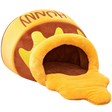 Honey Pot Cat Bed isolated on transparent background