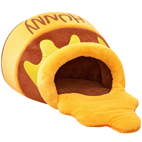 Honey Pot Cat Bed isolated on transparent background