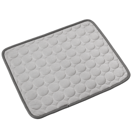 Ice Silk Pet Cooling Mat isolated on transparent background