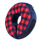 Inflatable Pet Protective Collar — isolated product on a transparent background