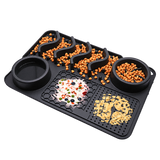 Lick Mat & Snuffle Bowl — isolated product on a transparent background