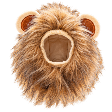 Lion Mane Pet Hat — isolated product on a transparent background