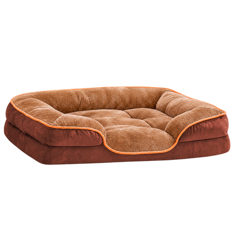 Memory Foam Pet Bed isolated on transparent background