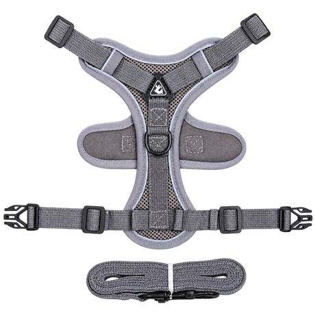 Mesh Cat Harness & Leash — isolated product on a transparent background