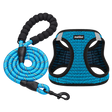 Mesh Dog Harness & Leash — isolated product on a transparent background
