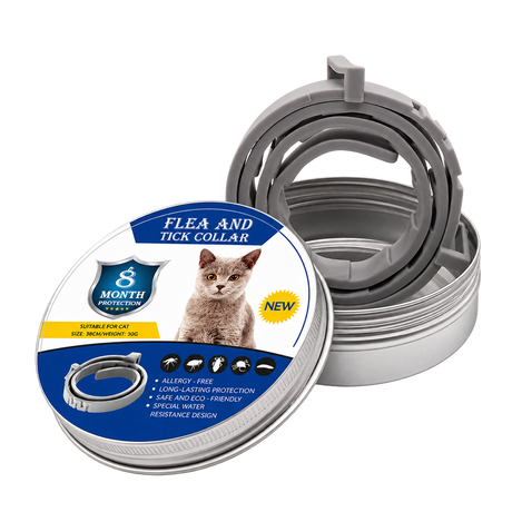Mosquito-Repellent Pet Collar — isolated product on a transparent background