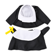 Nun Pet Costume — isolated product on a transparent background