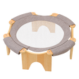 Octagonal Cat Hammock isolated on transparent background