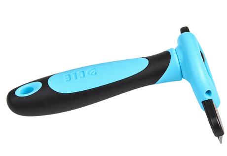 Pet Deshedding Comb — isolated product on a transparent background