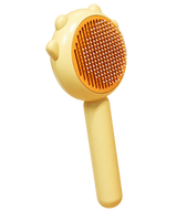 Pet Grooming Massage Brush — isolated product on a transparent background