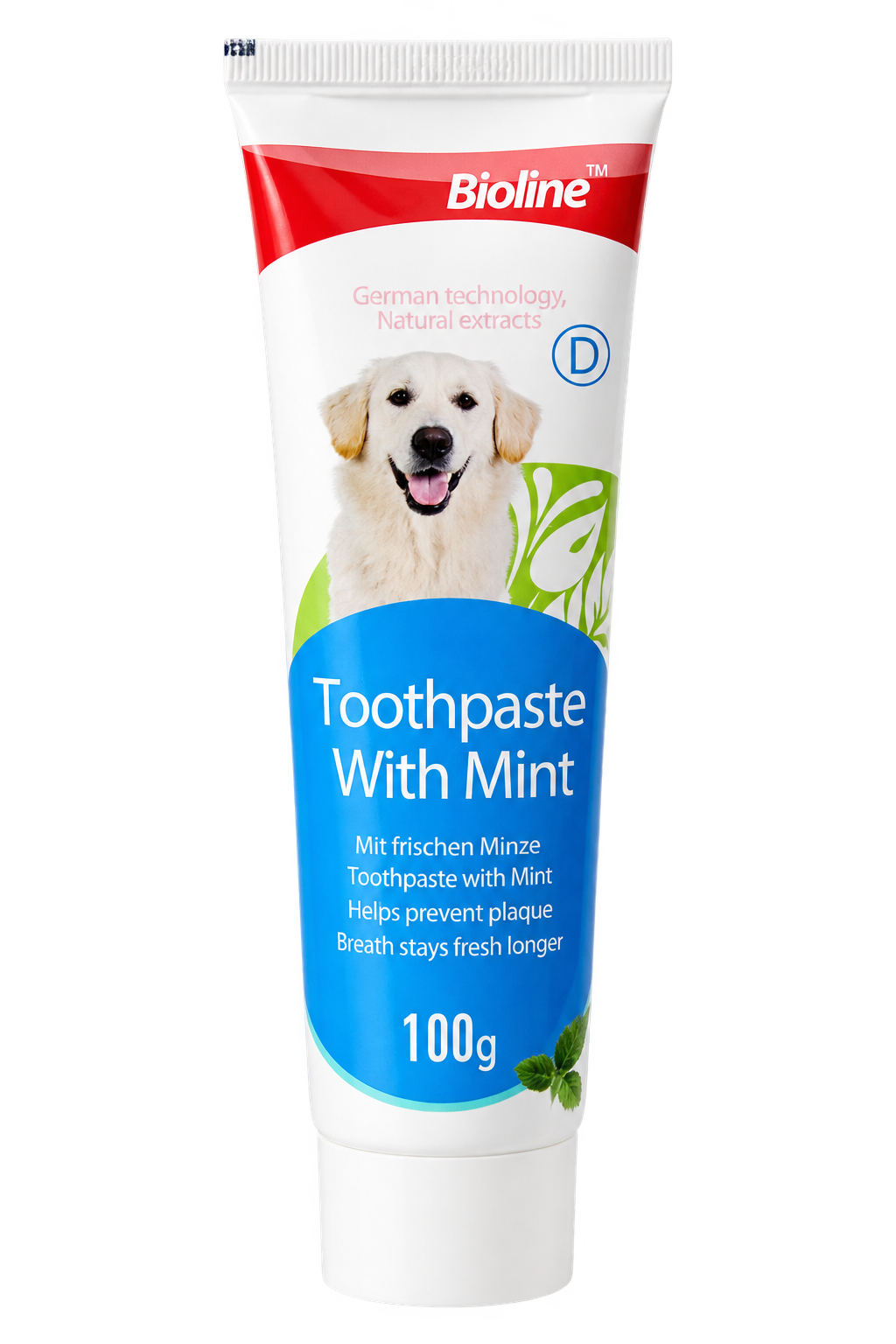 Pet Toothpaste for Dogs — isolated product on a transparent background