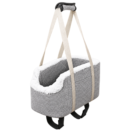 Pet Travel Carrier & Car Bed — isolated product on a transparent background