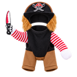 Pirate Pet Costume Set — isolated product on a transparent background