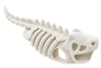 Plush Dinosaur Pet Costume — isolated product on a transparent background