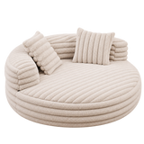 Plush Donut Pet Bed isolated on transparent background