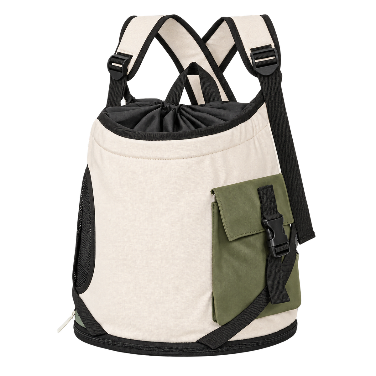 Portable Breathable Cat Carrier Backpack — isolated product on a transparent background