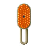 Rechargeable Pet Steam Brush — isolated product on a transparent background
