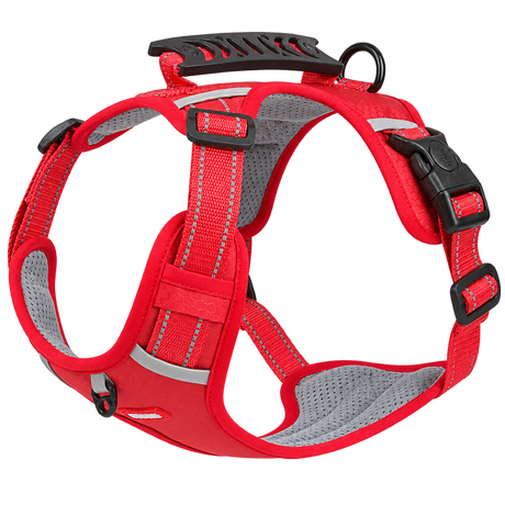 Reflective No-Pull Dog Harness — isolated product on a transparent background