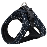 Reflective Print Dog Harness — isolated product on a transparent background