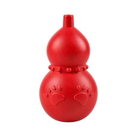 Rubber Squeaky Dog Toy — isolated product on a transparent background