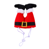 Santa Hat for Pets — isolated product on a transparent background