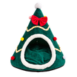 Santa Hat Pet Cave isolated on transparent background