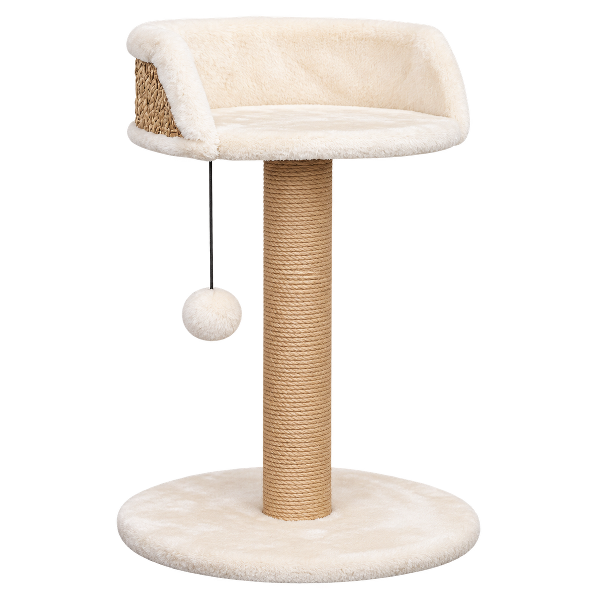 Seagrass Cat Tree 49 cm — isolated product on a transparent background