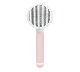Self-Cleaning Pet Grooming Comb — isolated product on a transparent background