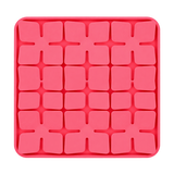Silicone Slow-Feed Lick Mat — isolated product on a transparent background
