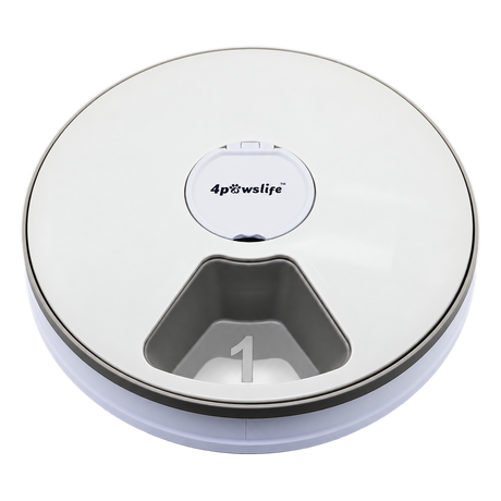Smart Automatic Timed Pet Feeder — isolated product on a transparent background